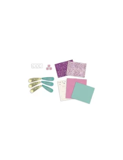 Janod 6 barrettes pailletées à créer Little Pets - Hot