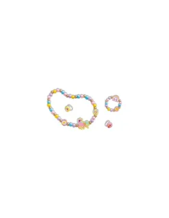 Janod 4 bijoux en bois à créer Pays arc-en-ciel - Hot