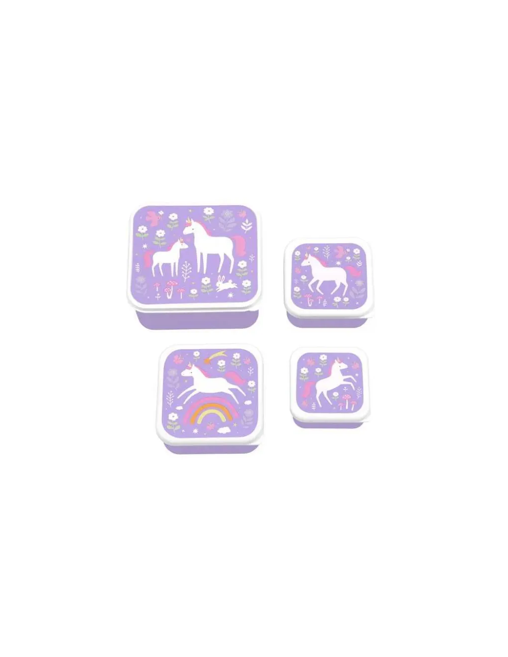 A little lovely company 4 boites à goûter Licorne - Online