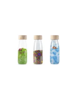 Petit Boum 3 bouteilles sensorielles éco - Hot