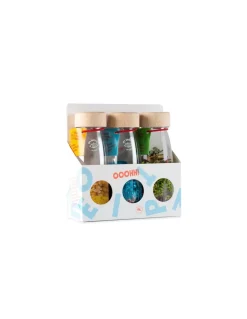 Petit Boum 3 bouteilles sensorielles nature - Clearance