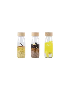 Petit Boum 3 bouteilles sensorielles Tropical -