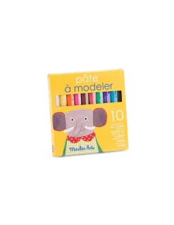 Moulin Roty 10 bâtonnets de pâte à modeler Les Popipop - Best