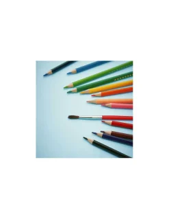 Janod 12 crayons aquarellables - New