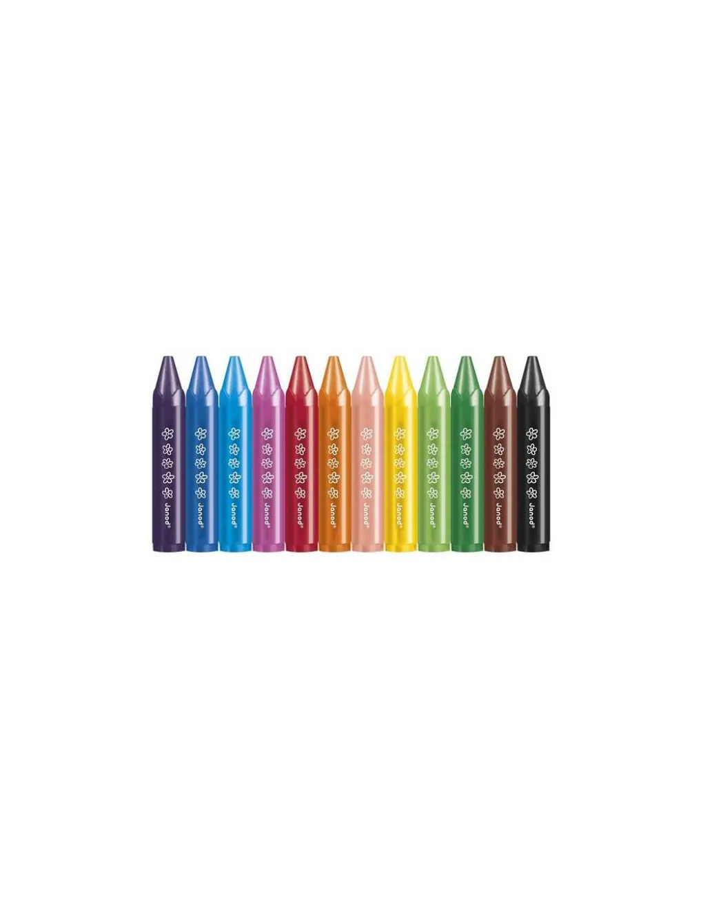 Janod 12 Crayons de cire - Best