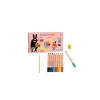 Moulin Roty 9 crayons de couleurs 3 en 1 Les Schmouks - Sale