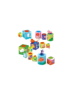 Djeco 3 jeux pour les petits Ludanimo - Outlet
