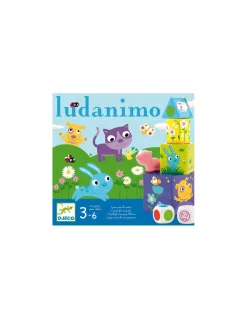 Djeco 3 jeux pour les petits Ludanimo - Outlet