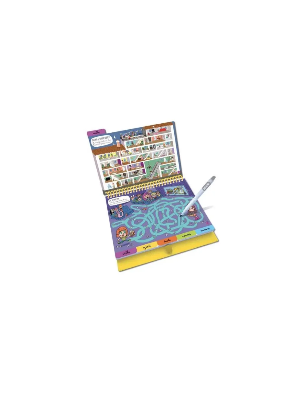 Auzou 48 labyrinthes Trouve le bon chemin - Discount