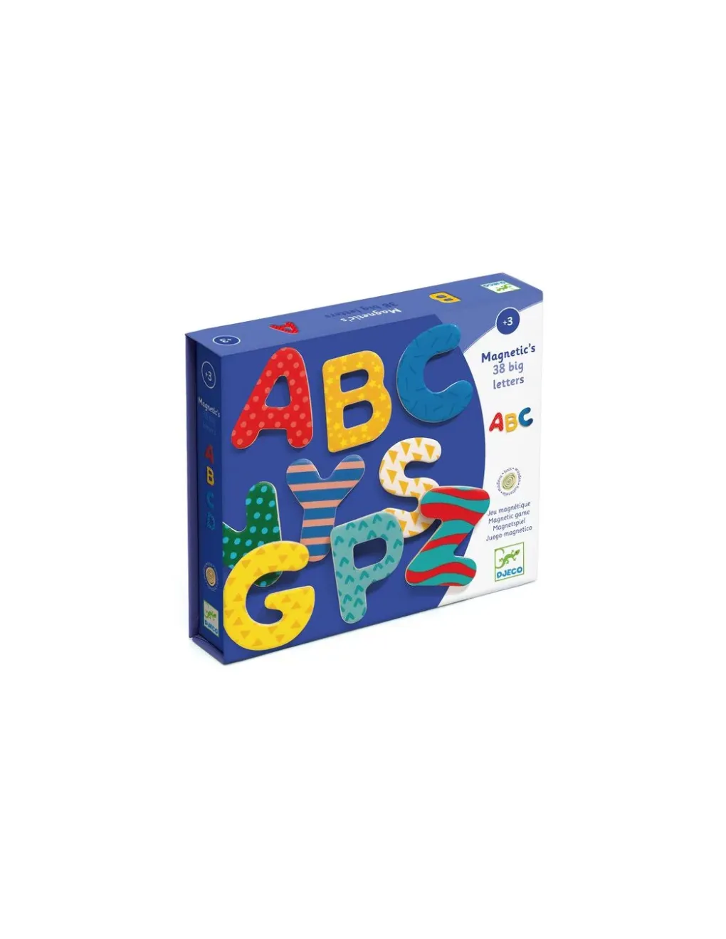 Djeco 38 lettres magnétiques - Outlet