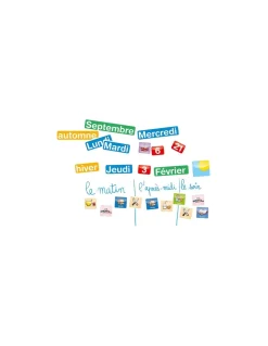 Jeujura 80 magnets calendrier - Online