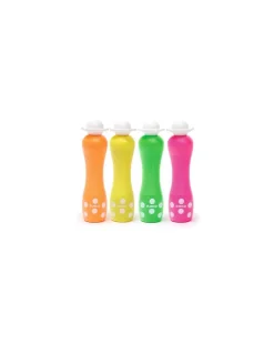 Djeco 4 Marqueurs gros pois Néon - Discount