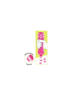 Djeco 4 Marqueurs gros pois Néon - Discount