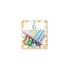 Djeco 6 marqueurs métalliques - New