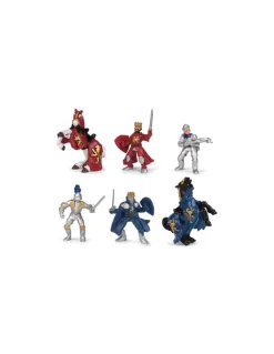Papo 12 mini figurines chevaliers - Sale