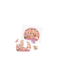 Moulin Roty 4 mini puzzles Une belle journée Les Minouchkas - Discount