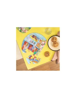 Moulin Roty 4 mini puzzles Une belle journée Les Minouchkas - Discount
