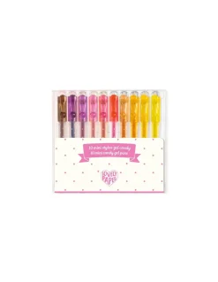 Lovely Paper by Djeco 10 mini stylos gel candy - Djeco Sale
