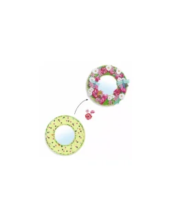 Djeco 3 miroirs à décorer douceur florale - Do it Yourself Discount