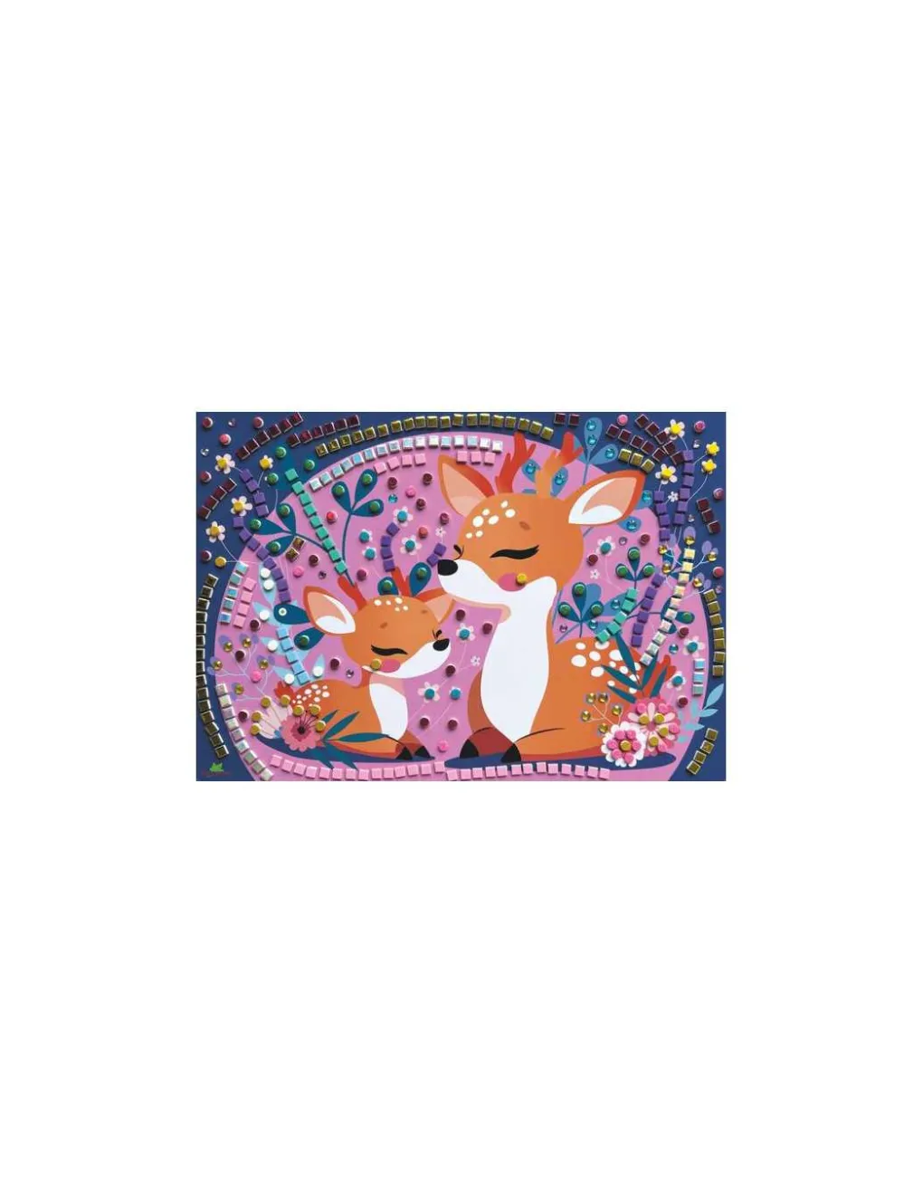 Sycomore 5 mosaïques animaux mignons - Outlet