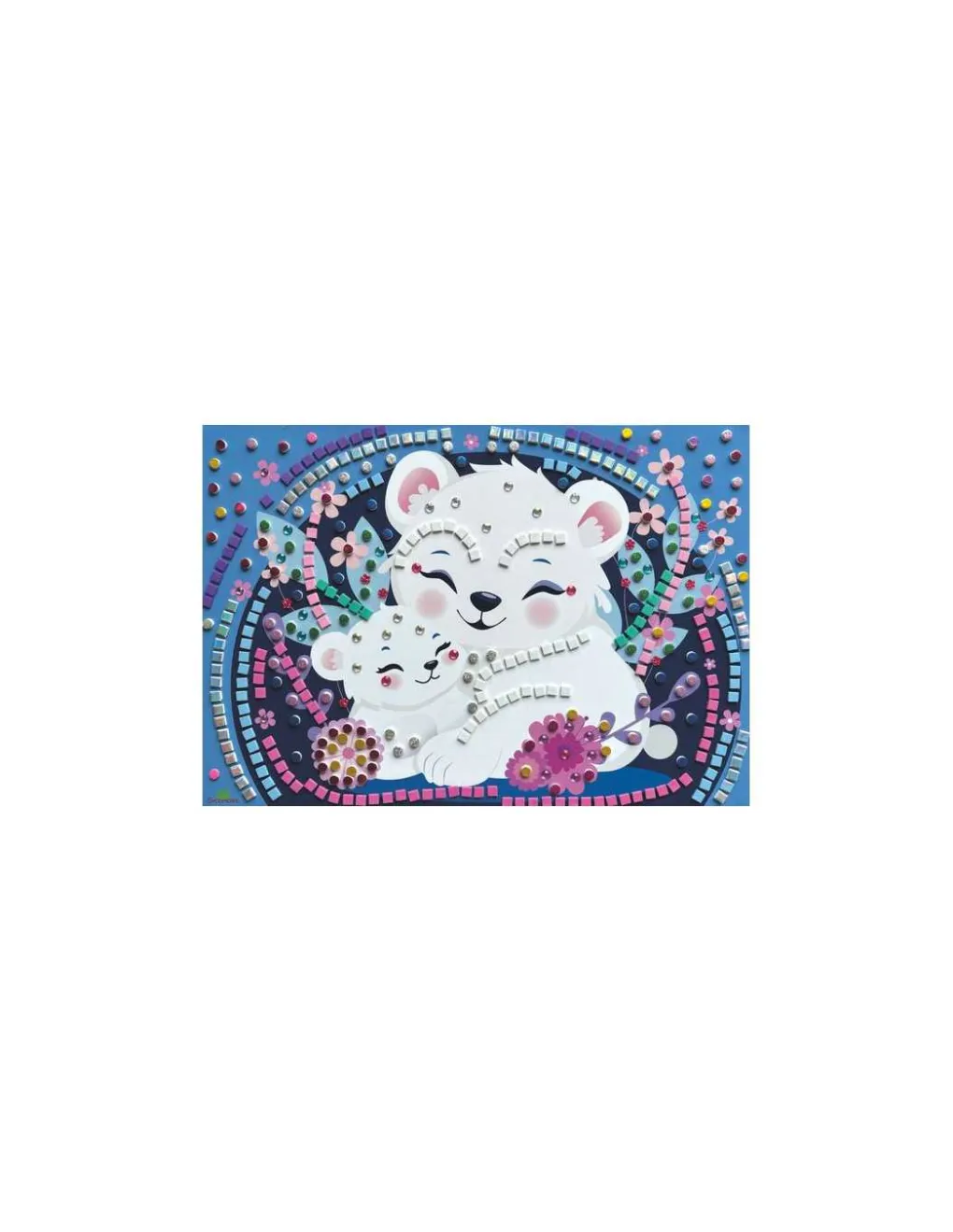 Sycomore 5 mosaïques animaux mignons - Outlet