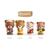 Klorofil 4 personnages famille ours Browny Clearance