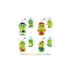 Klorofil 4 personnages magiques famille Crocodile New