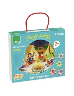 Vilac 4 puzzles évolutifs les vacances - Best