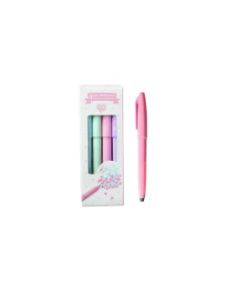 Lovely Paper by Djeco 4 stylos effaçables pastel - Djeco Outlet