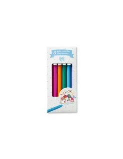 Lovely Paper by Djeco 6 stylos gel pointe fine - Djeco Outlet