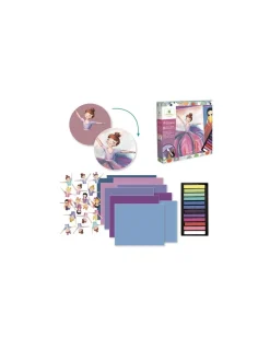 Sycomore 10 tableaux pastels secs danseuses - New
