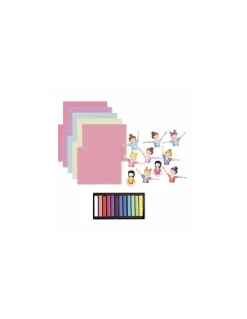 Sycomore 10 tableaux pastels secs danseuses - New