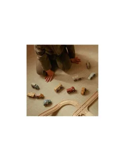 Little Dutch 9 véhicules en bois - Discount