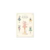 Moulin Roty Affiche Les 5 positions de danse La petite école de danse - New