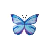 Great Pretenders Ailes de papillon bleues - Online