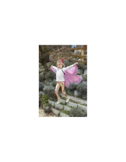 Great Pretenders Ailes de papillon monarque roses - New