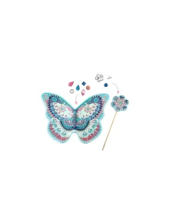 Djeco Ailes et baguette de fée à décorer - Do It Yourself - Discount