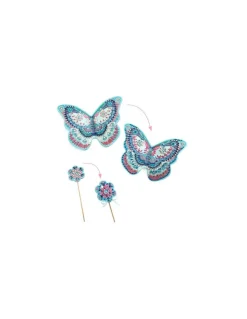 Djeco Ailes et baguette de fée à décorer - Do It Yourself - Discount
