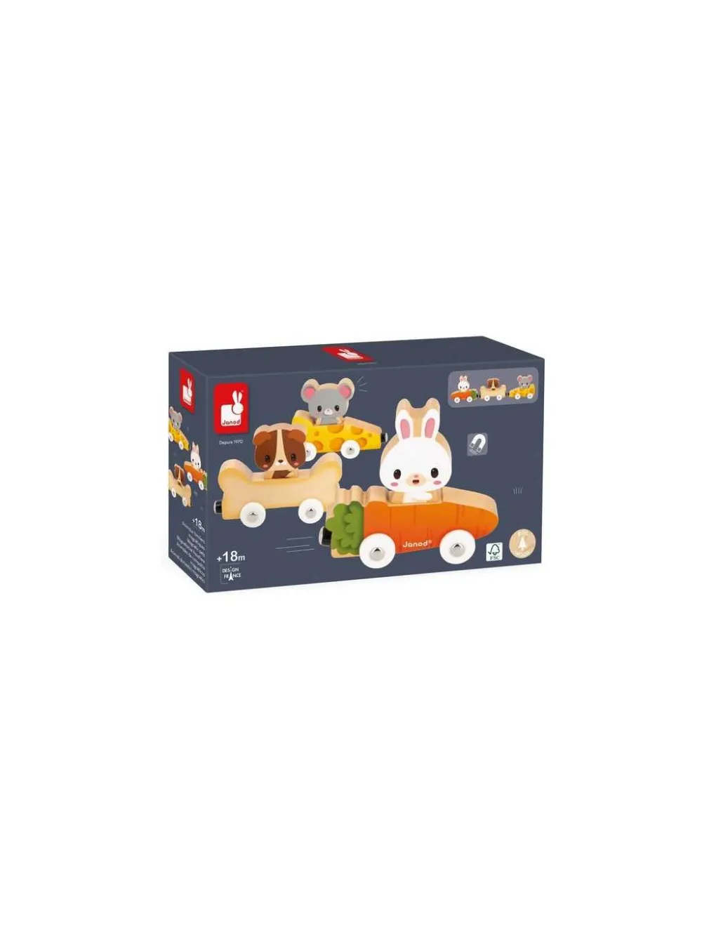 Janod Animaux familiers magnétique - Sale