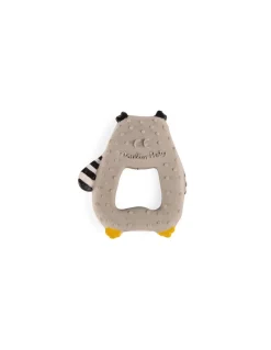 Moulin Roty Anneau de dentition caoutchouc Hibou Les moustaches - Sale