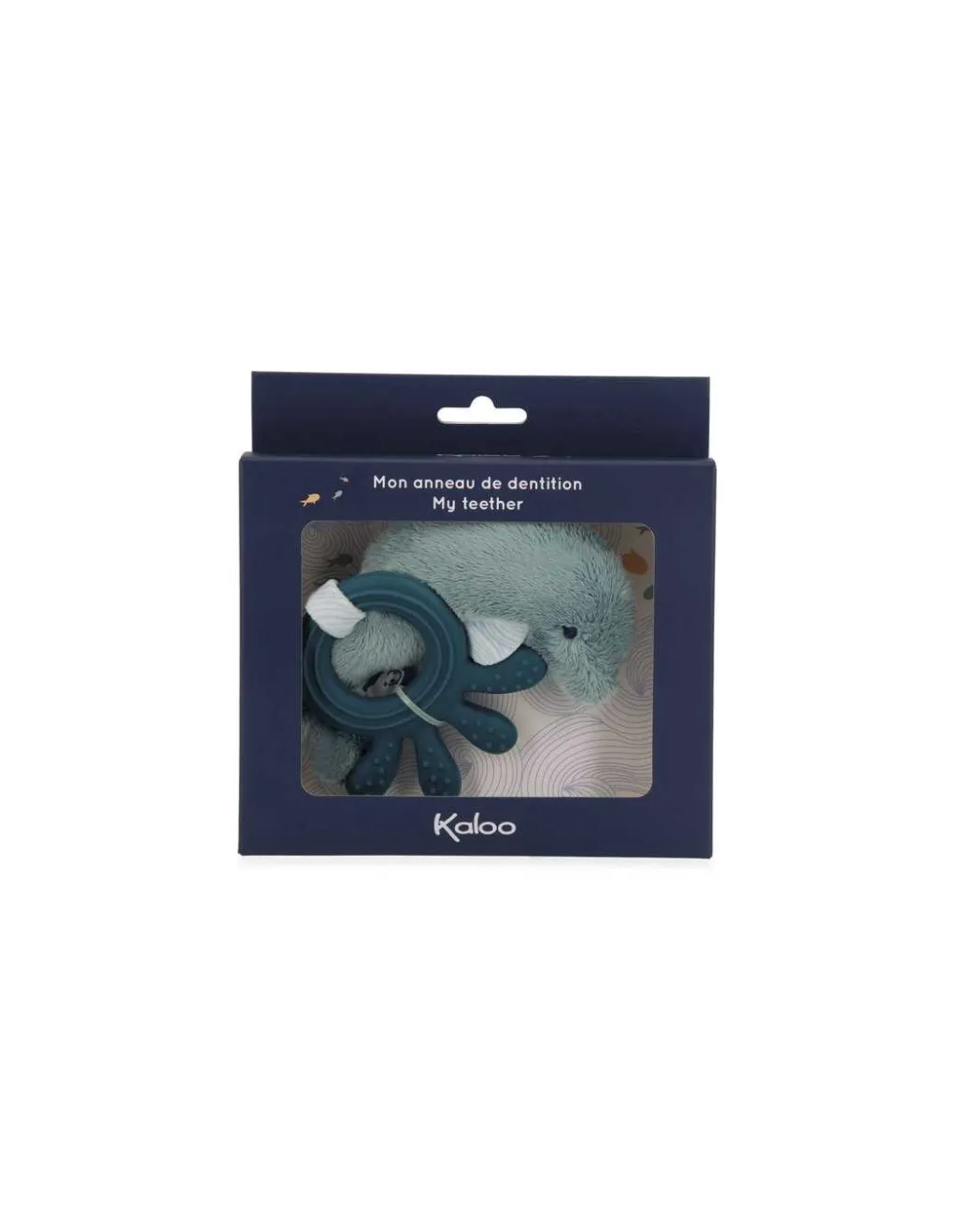 Kaloo Anneau de dentition Dauphin Petit Calme - New
