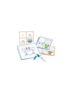 Djeco Apprendre à dessiner Step by step Babies & Co - Sale