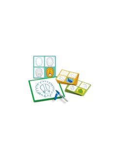 Djeco Apprendre à dessiner Step by step Animals and Co - Outlet
