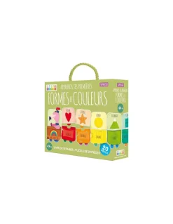 Sassi junior Apprends tes premières formes et couleurs - Sassi New