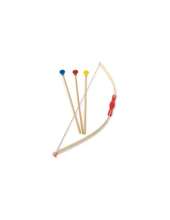 Vilac Arc démonté + 3 flèches en boîte cible - Clearance