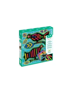 Djeco Art Kuna et fils chenilles Tout doux - Clearance