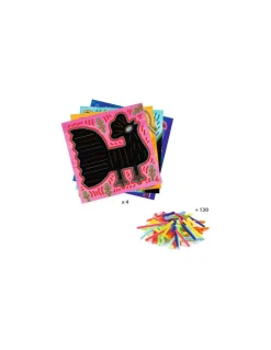 Djeco Art Kuna et fils chenilles Tout doux - Clearance