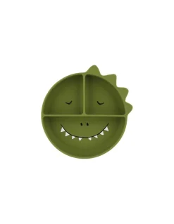Trixie Assiette à compartiments avec ventouse Dinosaure - Discount