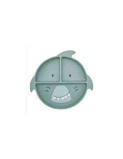 Trixie Assiette à compartiments avec ventouse Requin - Discount