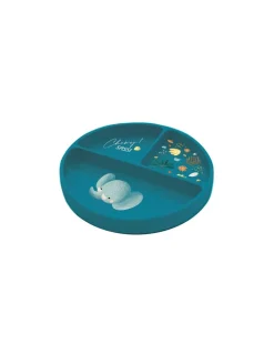 Sassi junior Assiette en silicone Chewy l'éléphant - Sassi Outlet